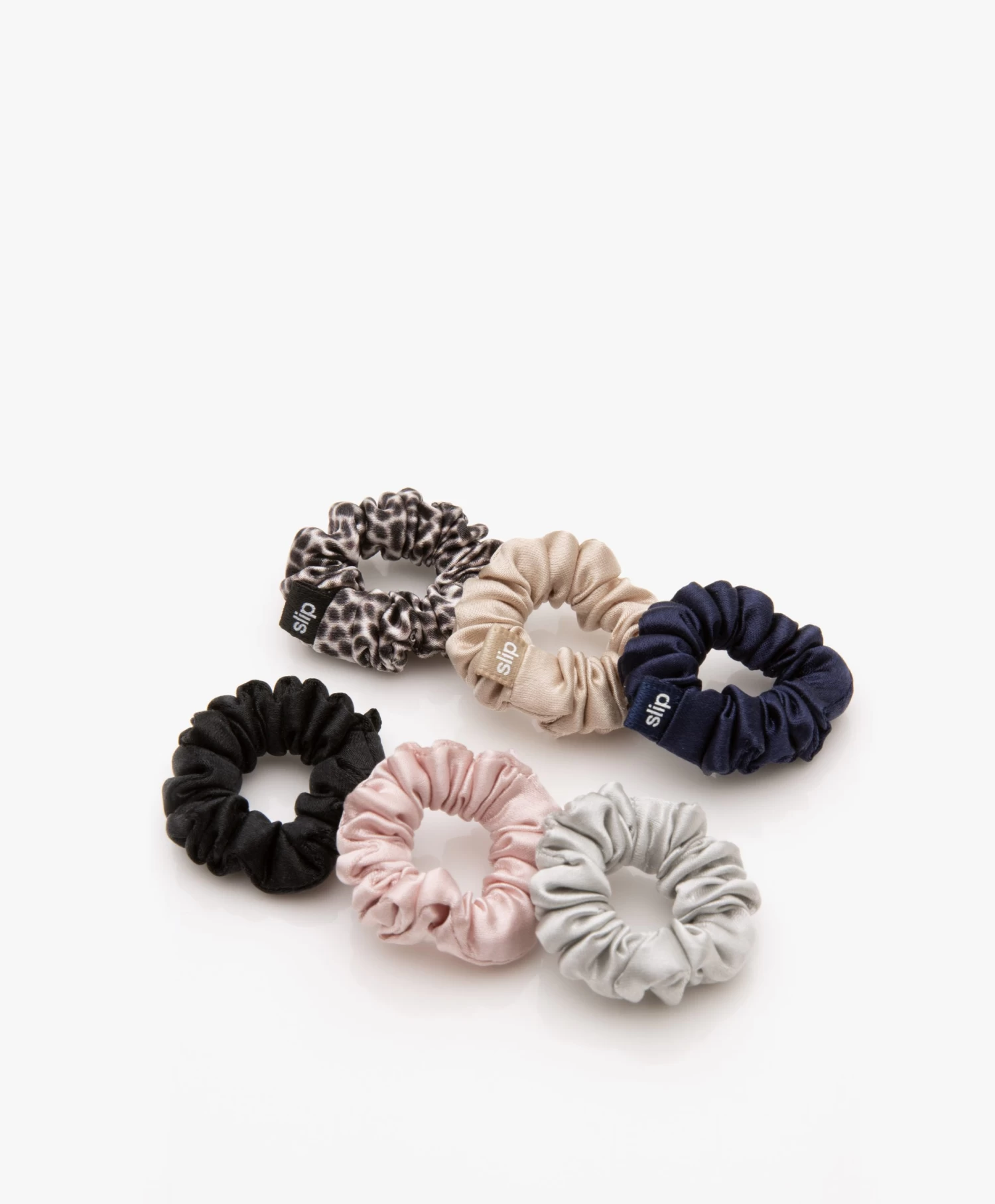 Slip™ 12-Pack Mini Zijden Scrunchies - Classic 1 Slip™ 12-Pack Mini Zijden Scrunchies - Classic