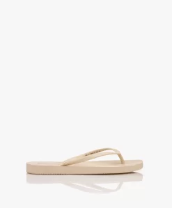 Sleepers Tapered Teenslippers Van Natuurlijk Rubber - Eggnog