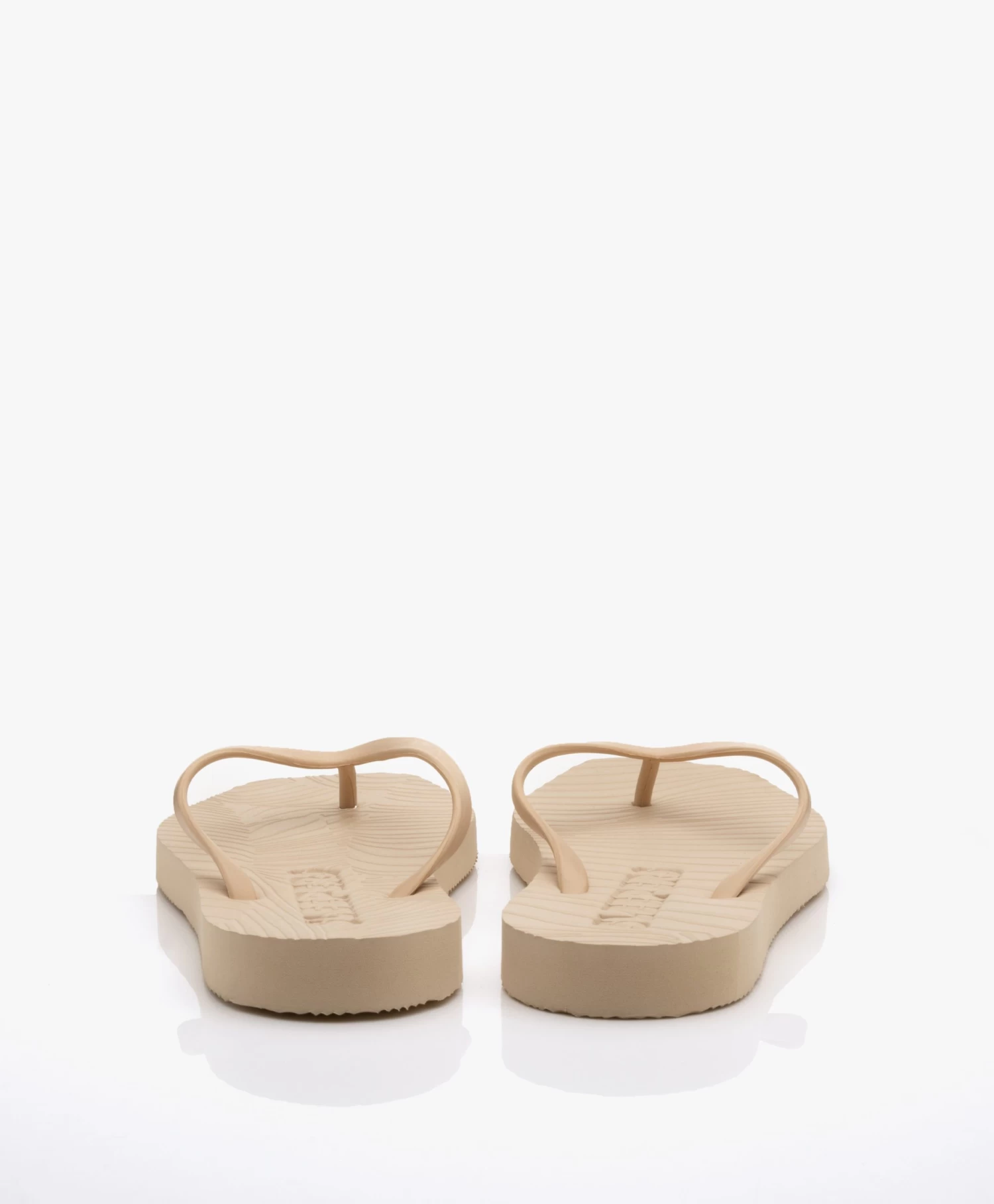 Sleepers Tapered Teenslippers Van Natuurlijk Rubber - Beige 7 Sleepers Tapered Teenslippers Van Natuurlijk Rubber - Beige - Afbeelding 7