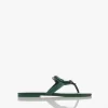 See By Chloé Hana Leren Slippers - Medium Groen