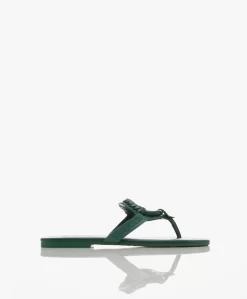 See By Chloé Hana Leren Slippers - Medium Groen