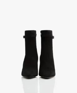 Panara Suède Leren Enkellaarzen - Zwart -Kleding Series Winkel 7a38aed8 4881 4719 b3c1 514bd1d3ee36 21 scaled