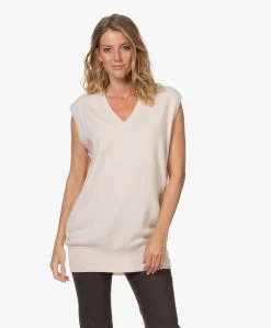 Extreme Cashmere N°144 Clic Cashmere Spencer - Talc -Kleding Series Winkel 7d7f8889 792e 483c 9574 17919da7a385 112