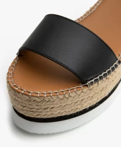 See By Chloé Glyn Kalfsleren Plateau Espadrilles - Zwart -Kleding Series Winkel 8157e15a d2cc 40e3 a4fe 08262a916777 07 scaled