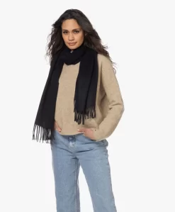 Filippa K Cashmere Blend Sjaal - Navy