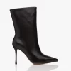 Alias Mae Bosley Leren Stilettohak Enkellaarzen - Zwart