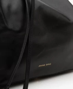 Anine Bing Alana Leren Bucket Bag - Zwart -Kleding Series Winkel 90b36592 6cf6 459c 8cd2 02e466b900d7 02 scaled