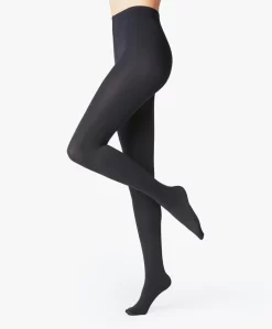 Falke Pure Matt 100 Panty - Marine