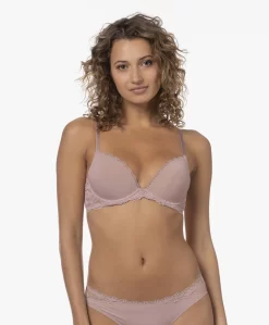 Calvin Klein Seductive Comfort Demi Lift Bh - Woodrose