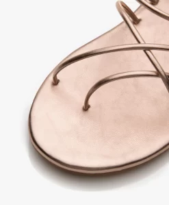Ancient Greek Pu Metallic Leren Sandalen - Rose Gold -Kleding Series Winkel 9171594d 8f1e 433a b329 9092197bb994 02 scaled