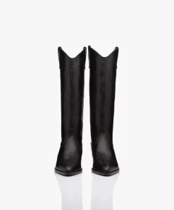 Closed Hoge Leren Cowboy Laarzen - Zwart 18 Closed Hoge Leren Cowboy Laarzen - Zwart -Kleding Series Winkel 91e87347 347f 40eb 8728 7e00d08c60ff 05 scaled