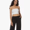 Skin Luna Pima Katoenen Bandeau Top - Wit
