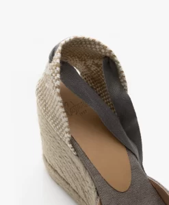 Castañer Carina 10Cm Canvas Sleehak Espadrilles - Plomo -Kleding Series Winkel 923a2337 6f26 494a b39b 2d92c1ef4364 02 scaled
