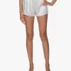 By Dariia Day Mulberry Zijden Short - Powder White