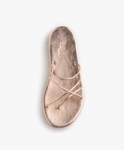 Ancient Greek Pu Metallic Leren Sandalen - Rose Gold -Kleding Series Winkel 97055010 8f34 4344 b408 6fff164186d4 09 scaled