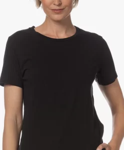 Majestic Filatures Polly Ronde Hals T-Shirt - Zwart -Kleding Series Winkel 98cfd632 0674 4ce8 93a3 a3599c93664c 238 scaled