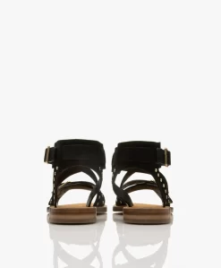 Zadig & Voltaire Cecilia Caprese Suède Leren Stud Sandalen - Zwart -Kleding Series Winkel 999dec59 e480 4b14 bdea f96f4dbbd31e 414 scaled