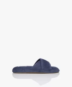Skin Kyoto Katoenen Terry Slippers - Azure Blue