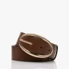 Vanessa Bruno Leren Riem - Cognac