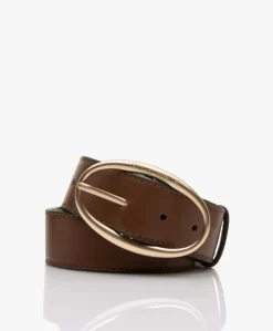 Vanessa Bruno Leren Riem - Cognac
