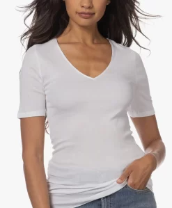 Hanro Cotton Seamless V-Hals T-Shirt - Wit -Kleding Series Winkel 9d37e97d b26c 4dcb 93ac 853e5df50f5b 477 scaled