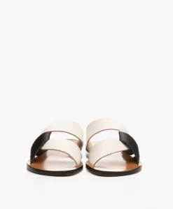 Atp Atelier Allai Leren Slippers - Ice White/Zwart -Kleding Series Winkel ATP Atelier Allai Ice WhiteBlack 165 scaled