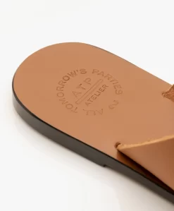 Atp Atelier Astrid Leren Teenslippers - Terra -Kleding Series Winkel ATP Atelier Astrid Leren Teenslippers Terra 80 scaled