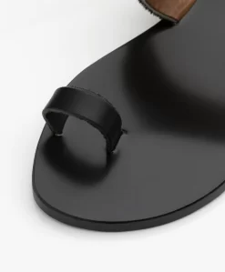 Atp Atelier Astrid Zebraprint Leren Teenslippers- Zwart 21 Atp Atelier Astrid Zebraprint Leren Teenslippers- Zwart -Kleding Series Winkel ATP Atelier Astrid Printed Zebra Pony Black 397 scaled