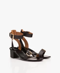 Atp Atelier Carmen Leren Sandalen Met Hak - Zwart -Kleding Series Winkel ATP Atelier Carmen Black Vacchetta 305 scaled