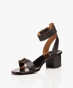 Atp Atelier Carmen Leren Sandalen Met Hak - Zwart -Kleding Series Winkel ATP Atelier Carmen Black Vacchetta 306 scaled