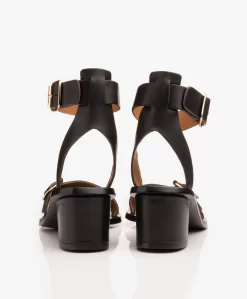 Atp Atelier Carmen Leren Sandalen Met Hak - Zwart -Kleding Series Winkel ATP Atelier Carmen Black Vacchetta 307 scaled