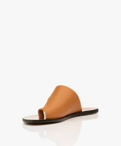 Atp Atelier Rosa Leren Slippers - Terra -Kleding Series Winkel ATP Atelier Rosa Leren Slippers Terra 09 scaled