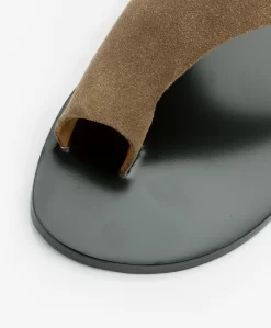 Atp Atelier Rosa Suède Leren Slippers - Kaki Bruin 15 Atp Atelier Rosa Suède Leren Slippers - Kaki Bruin -Kleding Series Winkel ATP Atelier Rosa Suede Khaki Brown 07 scaled