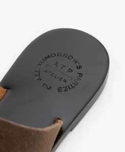 Atp Atelier Rosa Suède Leren Slippers - Kaki Bruin 24 Atp Atelier Rosa Suède Leren Slippers - Kaki Bruin -Kleding Series Winkel ATP Atelier Rosa Suede Khaki Brown 08 scaled