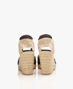 Castañer Carina 10Cm Canvas Sleehak Espadrilles - Azul Marino -Kleding Series Winkel Castaer Carina Azul Marino 06 scaled