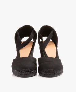 Castañer Carina 10Cm Canvas Sleehak Espadrilles - Zwart -Kleding Series Winkel Castaer Carina Negro 07 1 scaled