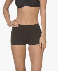 Hanro Touch Feeling High-Rise Short - Zwart -Kleding Series Winkel HANRO HANRO Touch Feeling High rise Short Zwart 02 scaled