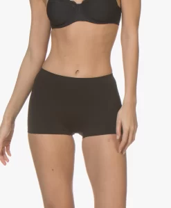 Hanro Touch Feeling High-Rise Short - Zwart -Kleding Series Winkel HANRO HANRO Touch Feeling High rise Short Zwart 03 scaled