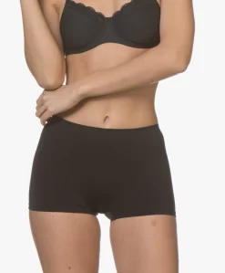 Hanro Touch Feeling High-Rise Short - Zwart -Kleding Series Winkel HANRO HANRO Touch Feeling High rise Short Zwart 11 scaled