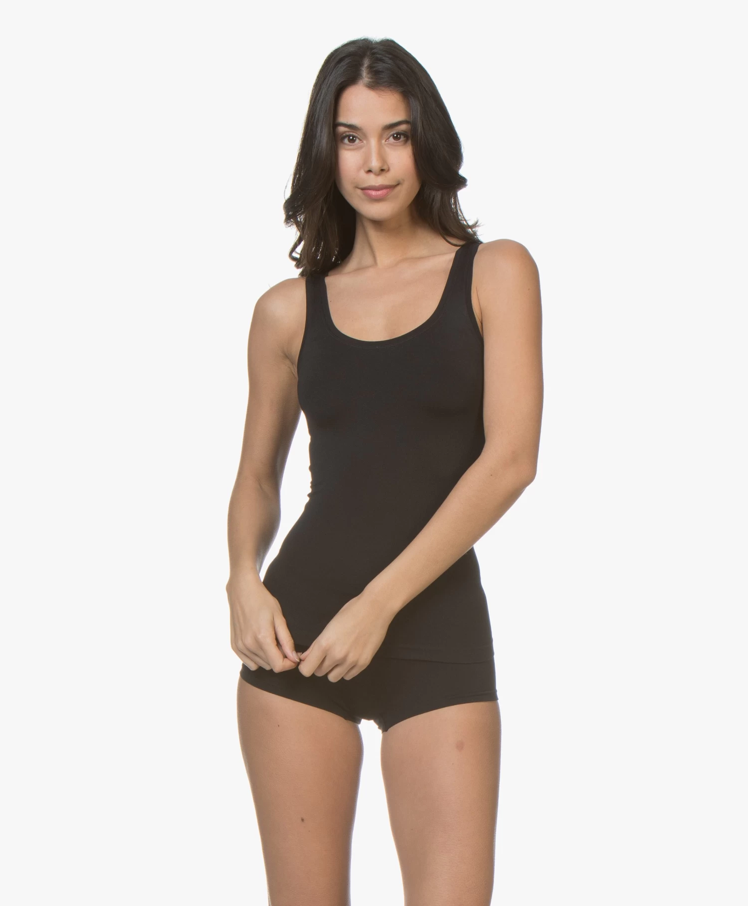 Hanro Touch Feeling Tanktop - Zwart 11 Hanro Touch Feeling Tanktop - Zwart - Afbeelding 11
