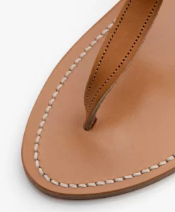 K. Jacques St. Tropez Buffon Leren Sandalen - Naturel -Kleding Series Winkel K Jacques St Tropez Buffon Leren Sandalen Naturel 9572 scaled