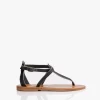 K. Jacques St. Tropez Buffon Leren Sandalen - Marine