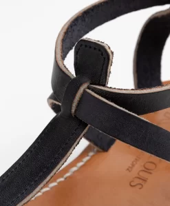 K. Jacques St. Tropez Buffon Leren Sandalen - Marine -Kleding Series Winkel K Jacques St Tropez Buffon Leren Sandalen Navy 2636 scaled