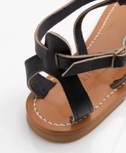 K. Jacques St. Tropez Buffon Leren Sandalen - Marine -Kleding Series Winkel K Jacques St Tropez Buffon Leren Sandalen Navy 2638 scaled