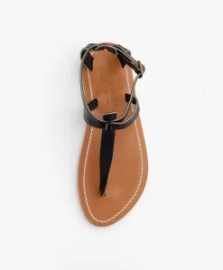 K. Jacques St. Tropez Buffon Leren Sandalen - Zwart -Kleding Series Winkel K Jacques St Tropez Buffon Leren Sandalen Zwart 4538 scaled