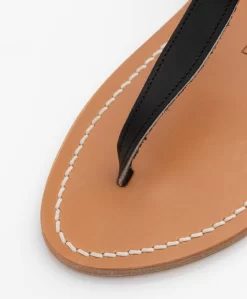 K. Jacques St. Tropez Buffon Leren Sandalen - Zwart -Kleding Series Winkel K Jacques St Tropez Buffon Leren Sandalen Zwart 4541 scaled