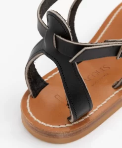 K. Jacques St. Tropez Buffon Leren Sandalen - Zwart -Kleding Series Winkel K Jacques St Tropez Buffon Leren Sandalen Zwart 4542 scaled
