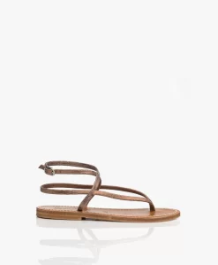 K. Jacques St. Tropez Delta Metallic Sandalen - Disco Bronze