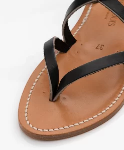 K. Jacques St. Tropez Epicure Leren Sandalen - Zwart -Kleding Series Winkel K Jacques St Tropez Epicure Leren Sandalen Zwart 11 scaled