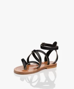 K. Jacques St. Tropez Epicure Leren Sandalen - Zwart -Kleding Series Winkel K Jacques St Tropez Epicure Leren Sandalen Zwart 17 scaled
